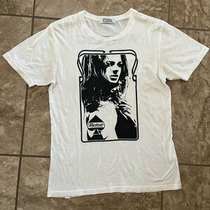 Hysteric Glamour White Graphic Tee